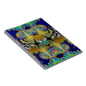 CLAY ~ Multicolored Fractal Notitieboek (Rechterzijde)