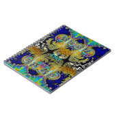 CLAY ~ Multicolored Fractal Notitieboek (Linkerzijde)