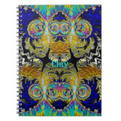 CLAY ~ Multicolored Fractal Notitieboek (Voorkant)