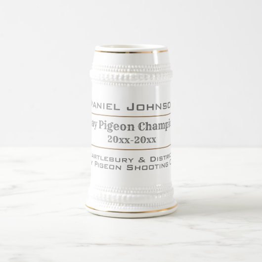 Clay Pigeon Champion Bierpul (Center)