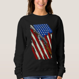 Clay Pigeon Shooting American Usa Shotgun Trui