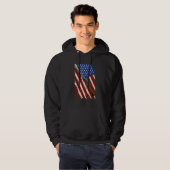 Clay Pigeon Shooting - Hunting - American Usa Shot Hoodie (Voorkant volledig)