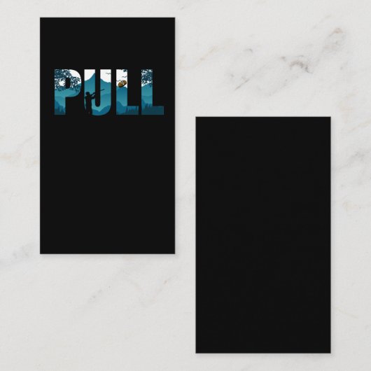 Clay Pigeons Shooter Visitekaartje (Voorkant / Achterkant)