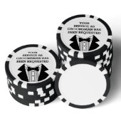 Clay Poker Chip Beste Man of Groomsman Uitnodigen (Collectie)