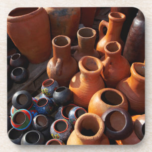 Clay Pots, Hazyview, Mpumalanga, Zuid-Afrika Drankjes Onderzetter