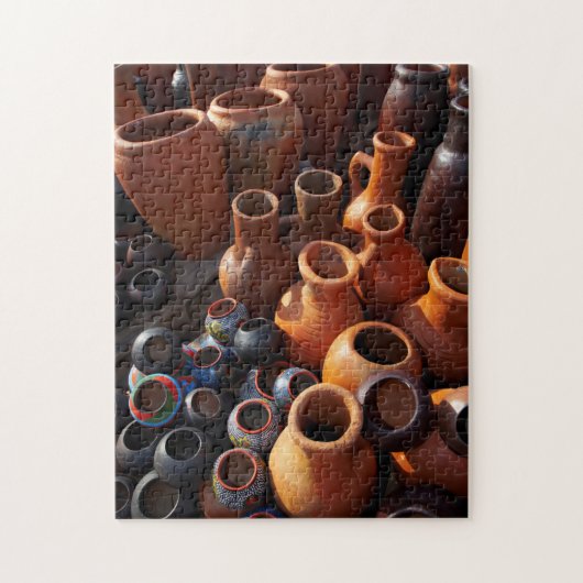 Clay Pots, Hazyview, Mpumalanga, Zuid-Afrika Legpuzzel (Verticaal)