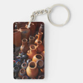 Clay Pots, Hazyview, Mpumalanga, Zuid-Afrika Sleutelhanger (achterkant)