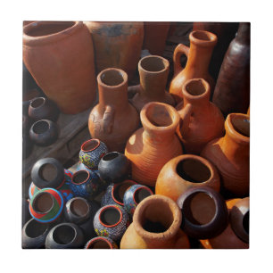 Clay Pots, Hazyview, Mpumalanga, Zuid-Afrika Tegeltje