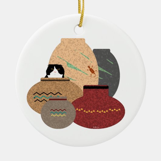 Clay Pots Ornament (Voorkant)