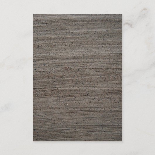 Clay Safari Giraffe, rustieke bruiloft detail Informatiekaartje (Achterkant)