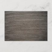 Clay Safari Giraffe, rustieke bruiloft detail Informatiekaartje (Achterkant)