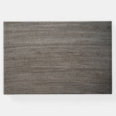 Clay Safari Giraffe, rustieke bruiloft Gastenboek (Achterkant)