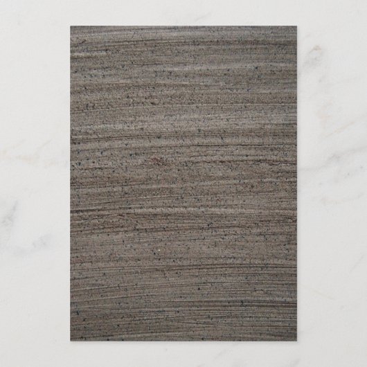 Clay Safari Giraffe, rustieke bruiloft Menu (Achterkant)