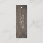 Clay Slab-effect, cadeauLabels Mini Visitekaartje (Voorkant)