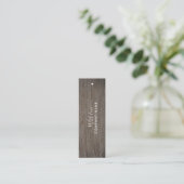 Clay Slab-effect, cadeauLabels Mini Visitekaartje (Staand voorkant)