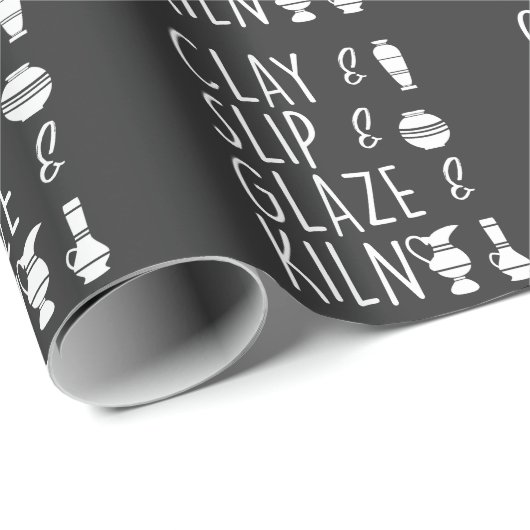 Clay Slip Glaze Kiln Pottery Ceramic Cadeaupapier (Rol Hoek)