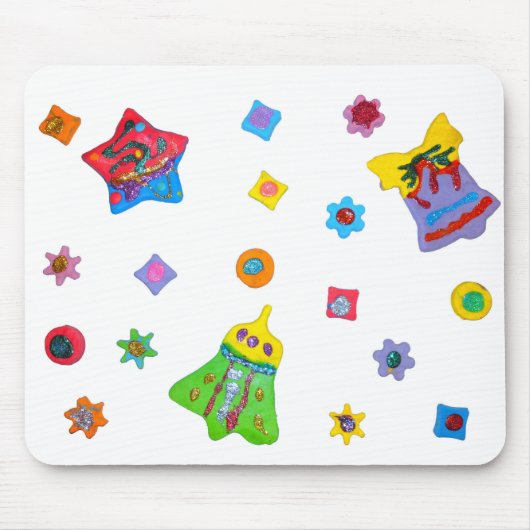 Clay Sparkles Mousepad Muismat (Voorkant)