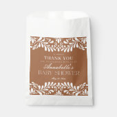 Clay Talavera Tegel Fiesta Baby shower Dessert Bedankzakje (Voorkant)