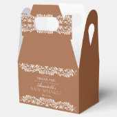 Clay Talavera Tegel Fiesta Baby Sprinkle Dessert Bedankdoosjes (Geopend)