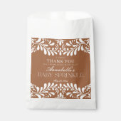 Clay Talavera Tegel Fiesta Baby Sprinkle Dessert Bedankzakje (Voorkant)