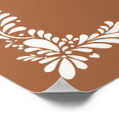 Clay Talavera Tegel Fiesta Baby Sprinkle Welkom Poster (Hoek)