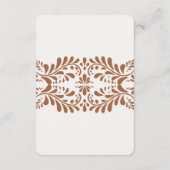 Clay Talavera Tegel Registry Kaart Invitation Inse (Achterkant)