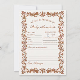 Clay Talavera Tegel Spaans advies voor Baby Kaart