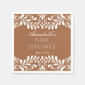 Clay Talavera Tegel Spaans Fiesta Baby Sprinkle Servet (Voorkant)