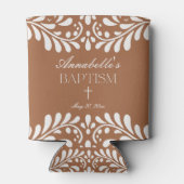 Clay Talavera Tegel Spaans Fiesta Doopsel gunsten Blikjeskoeler (Achterkant)