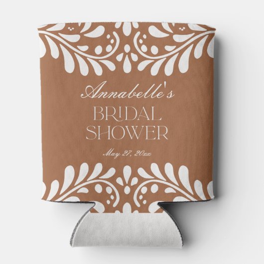 Clay Talavera Tegel Spaans Fiesta Vrijgezellenfees Blikjeskoeler (Achterkant)