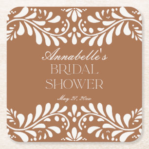 Clay Talavera Tegel Spaans Fiesta Vrijgezellenfees Kartonnen Onderzetters