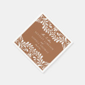 Clay Talavera Tegel Spaanse stijl Fiesta bruiloft Servet (Hoek)