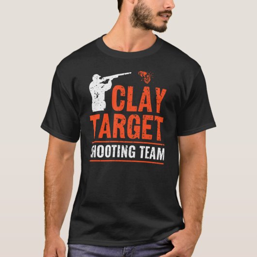 Clay Target Shooting Team Clay Target Shooting Spo T-shirt (Voorkant)