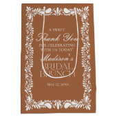 Clay Tegel Talavera Spaans Fiesta Wedding Favors Medium Cadeauzakje (Achterkant)