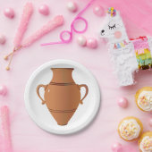 Clay Vase Paper-Borden Papieren Bordje (Feest)