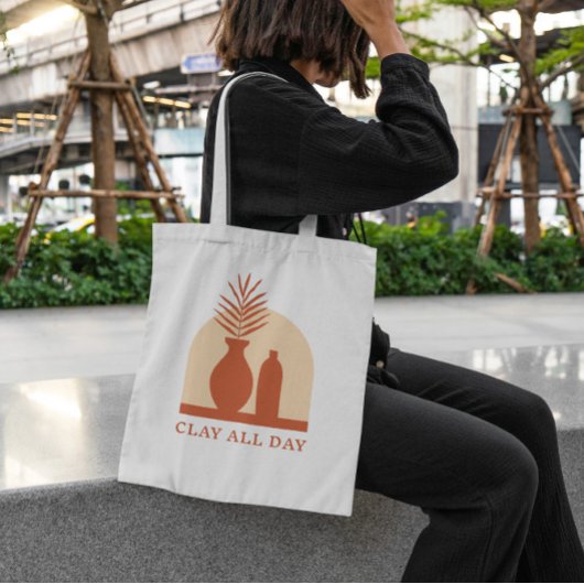 Clay Vases Tote Bag