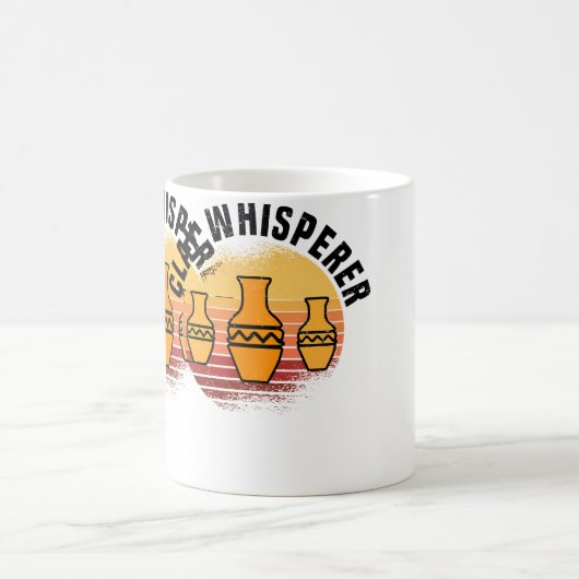 Clay Whisperer - Pottery Ceramics Koffiemok (Center)