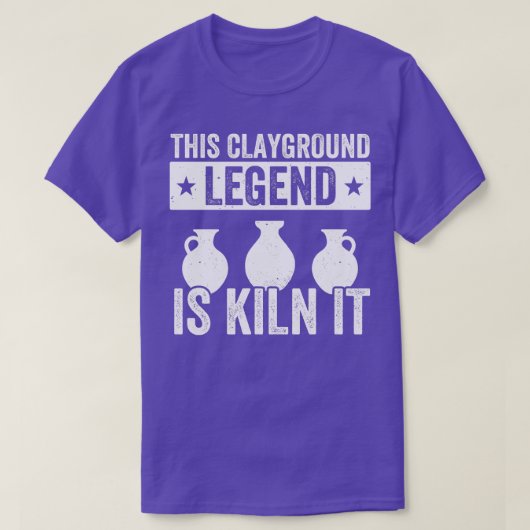 ClaygroundGrappig aardewerk potter klei T-shirt (Design voorkant)