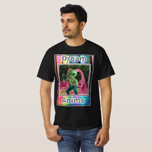 Claylien Dream Anime T-shirt (Voorkant volledig)