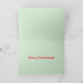 Claymation Christmas Creche Feestdagen Kaart (Binnen)