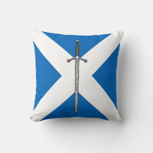 Claymore en Saltire Kussen