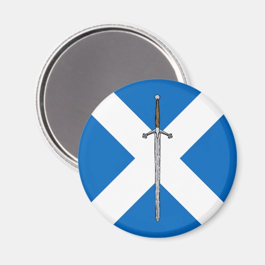 Claymore en Saltire Magneet (Voorkant / Achterkant)