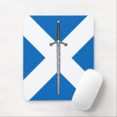 Claymore en Saltire Muismat (Met muis)