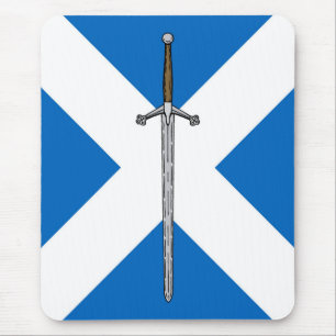 Claymore en Saltire Muismat