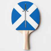 Claymore en Saltire Tafeltennisbatje (Voorkant)