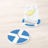 Claymore en Saltire Zandsteen Onderzetter (Zijkant)