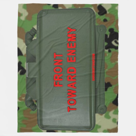 CLAYMORE FLEECE DEKEN (Voorkant)