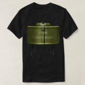 Claymore Front towards Enemy Zip T-shirt (Design voorkant)