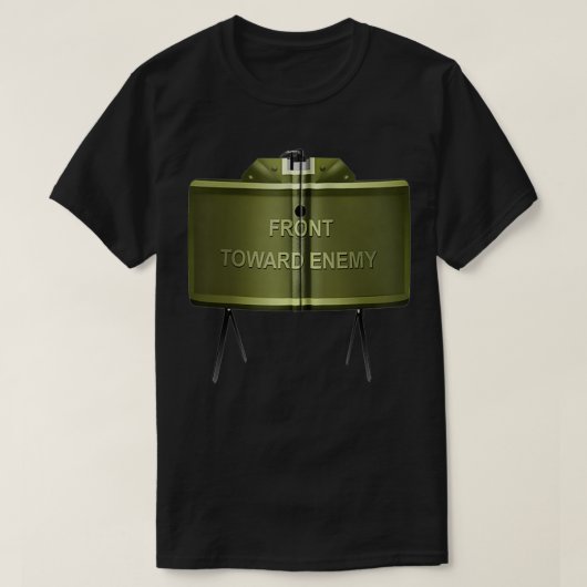 Claymore Front towards Enemy Zip T-shirt (Design voorkant)
