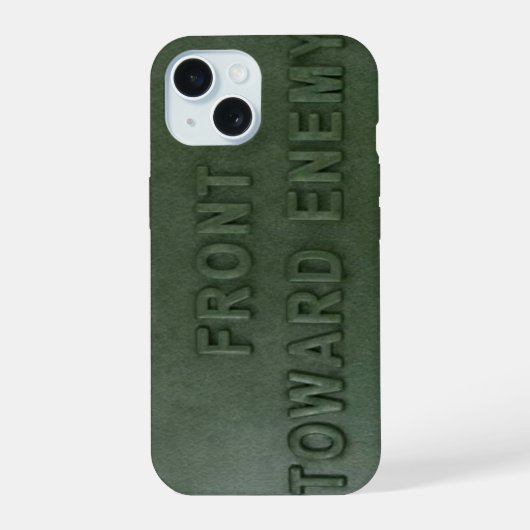 Claymore-mijn iPhone 15 Case (Achterkant)